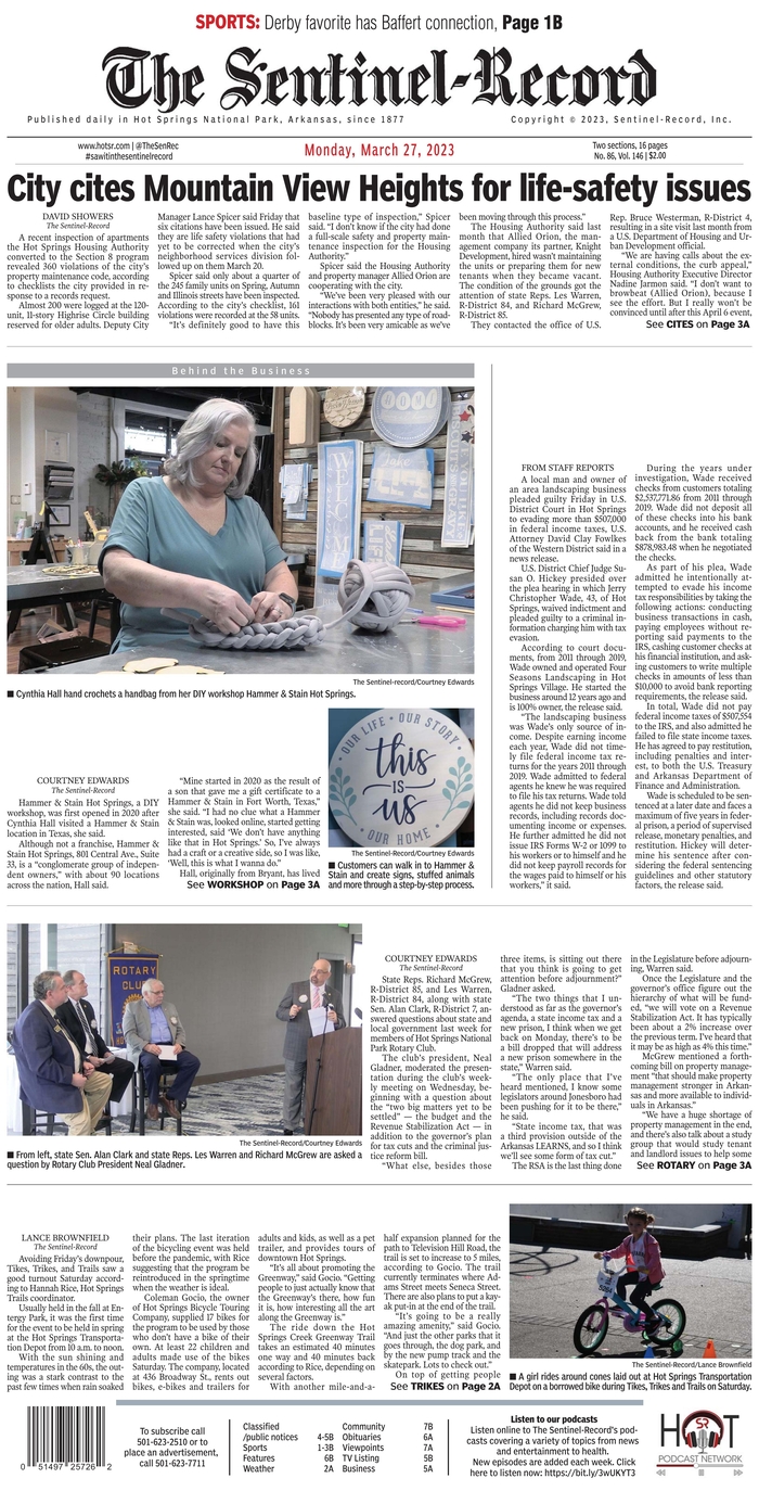 The Sentinel Record - Arkansas