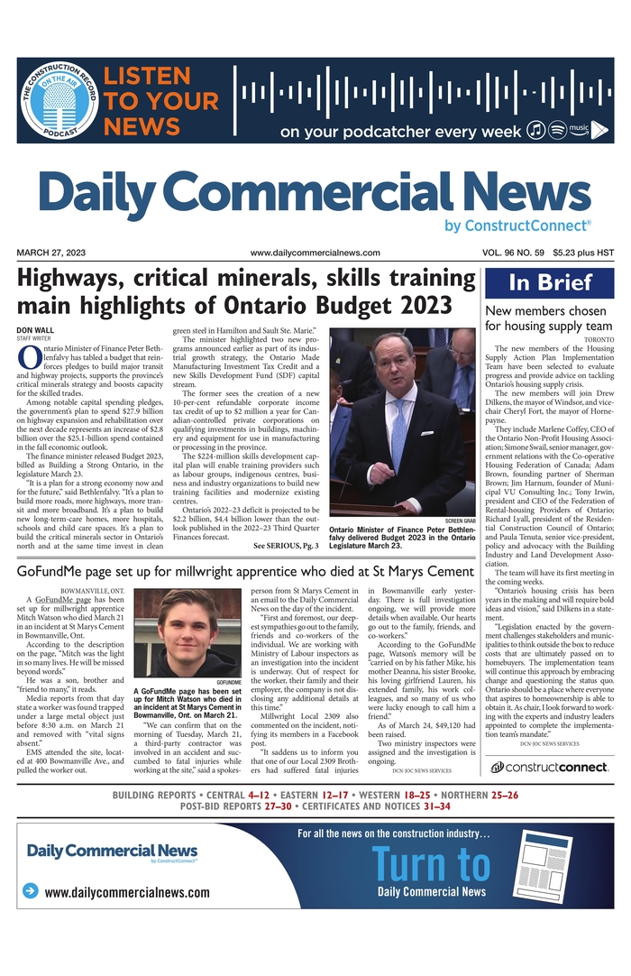 Daily Commercial News - Canadá