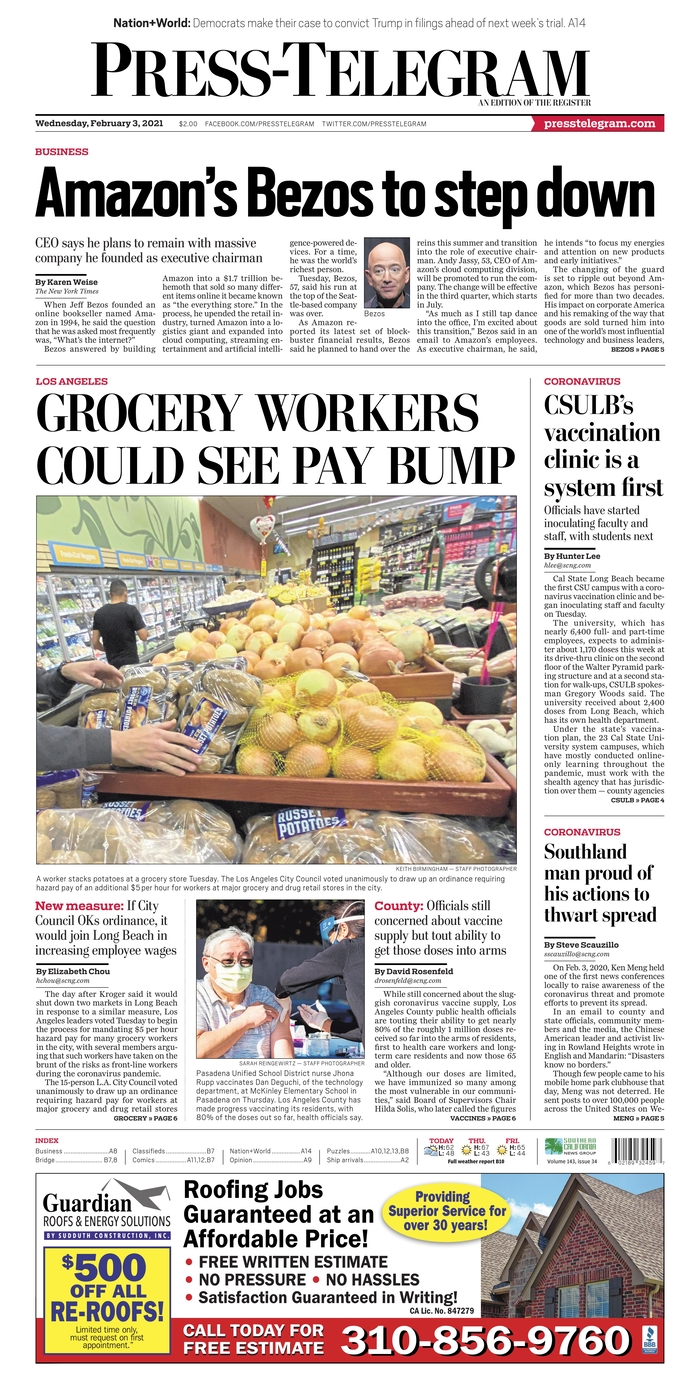 Press Telegram - Califórnia