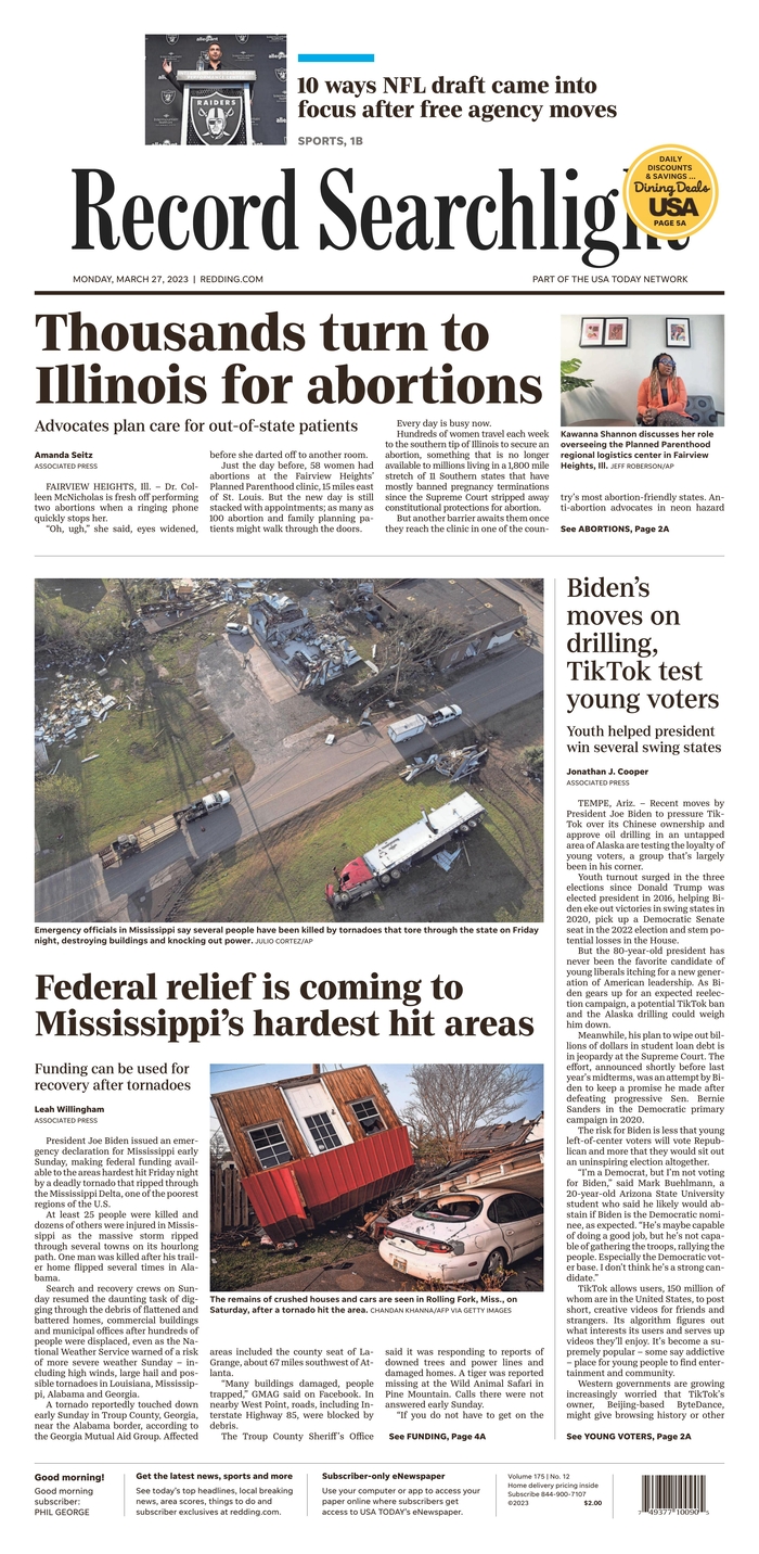 Record Searchlight - Califórnia