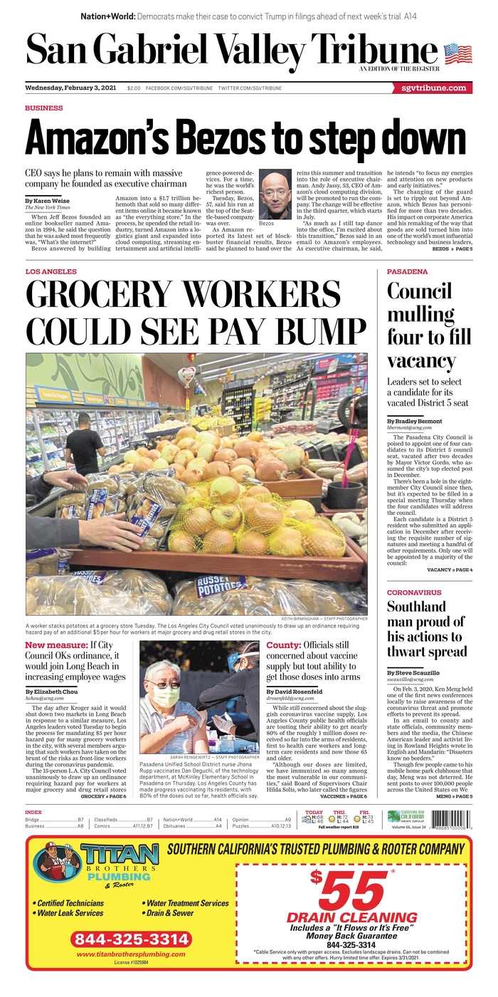 San Gabriel Valley Tribune - Califórnia