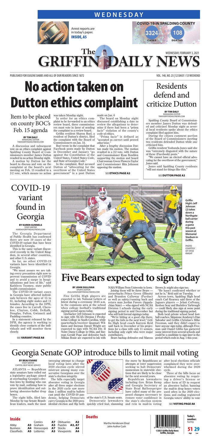 The Griffin Daily News - Georgia