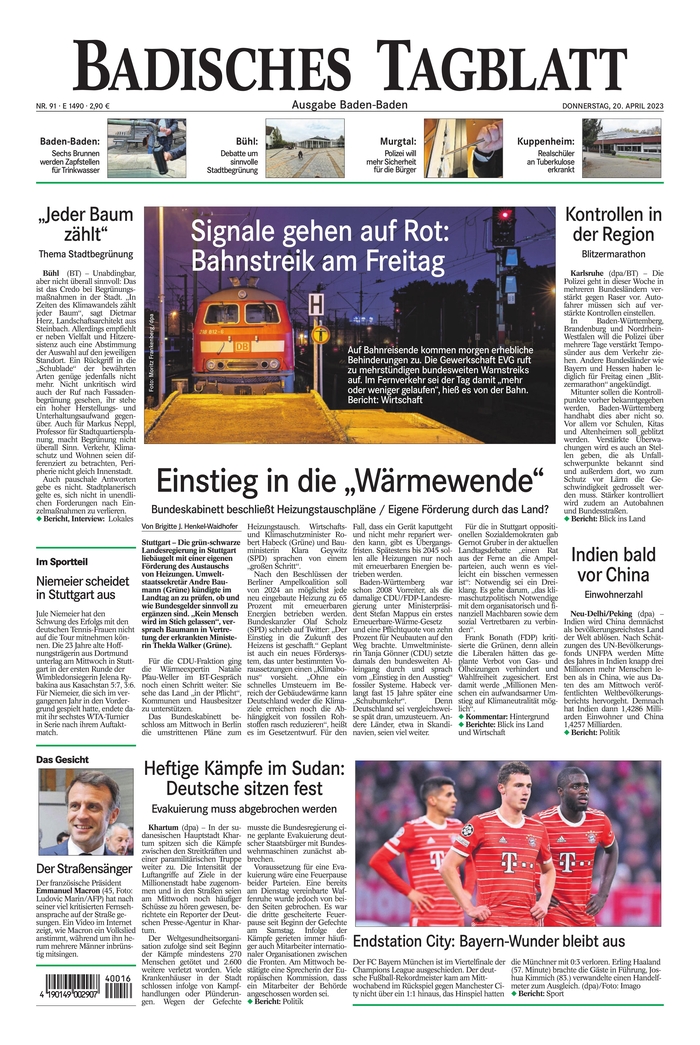 Badisches Tagblatt - Alemanha