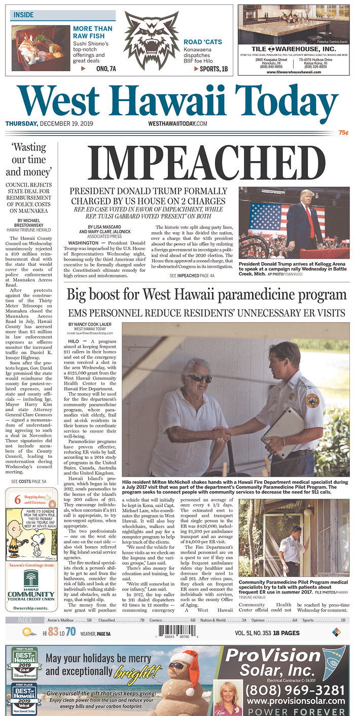 West Hawaii Today - Havaí