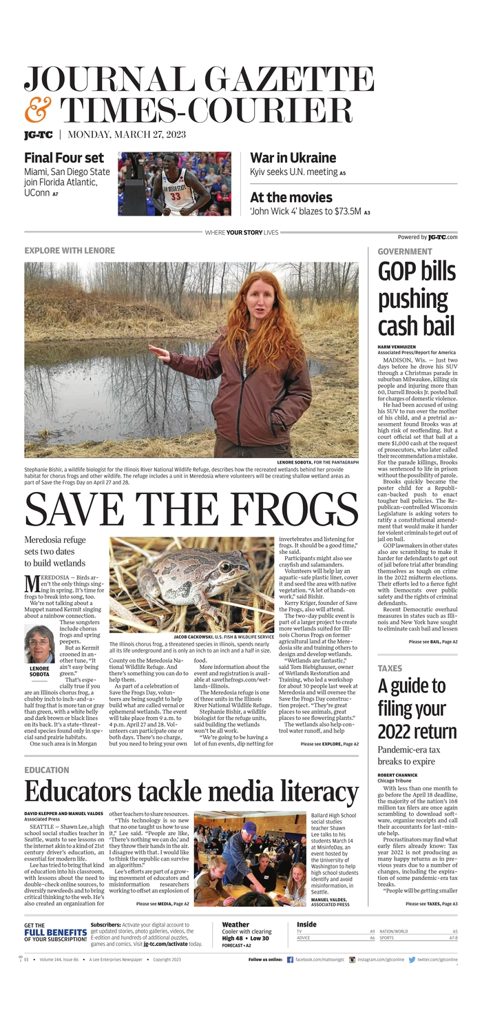 Journal Gazette & Times Courier - Illinois