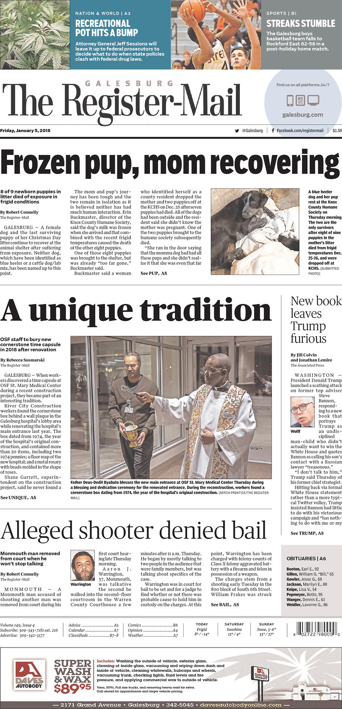 Galesburg The Register Mail - Illinois