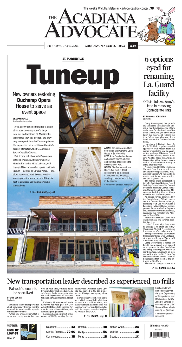 The Acadiana Advocate - Louisiana