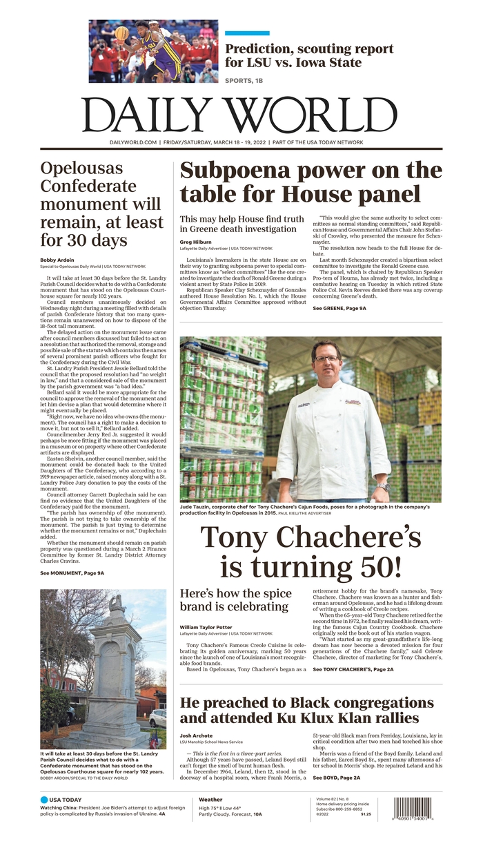 Daily World - Louisiana