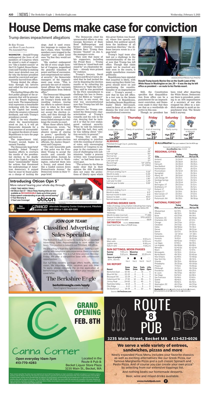 The Berkshire eagle - Massachusetts