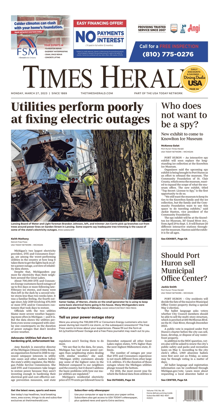 Times Herald - Michigan