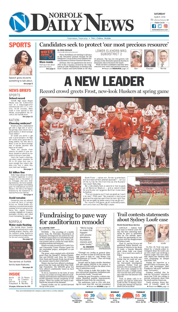 Norfolk Daily News - Nebraska