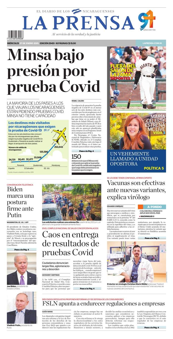 La prensa - Nicarágua