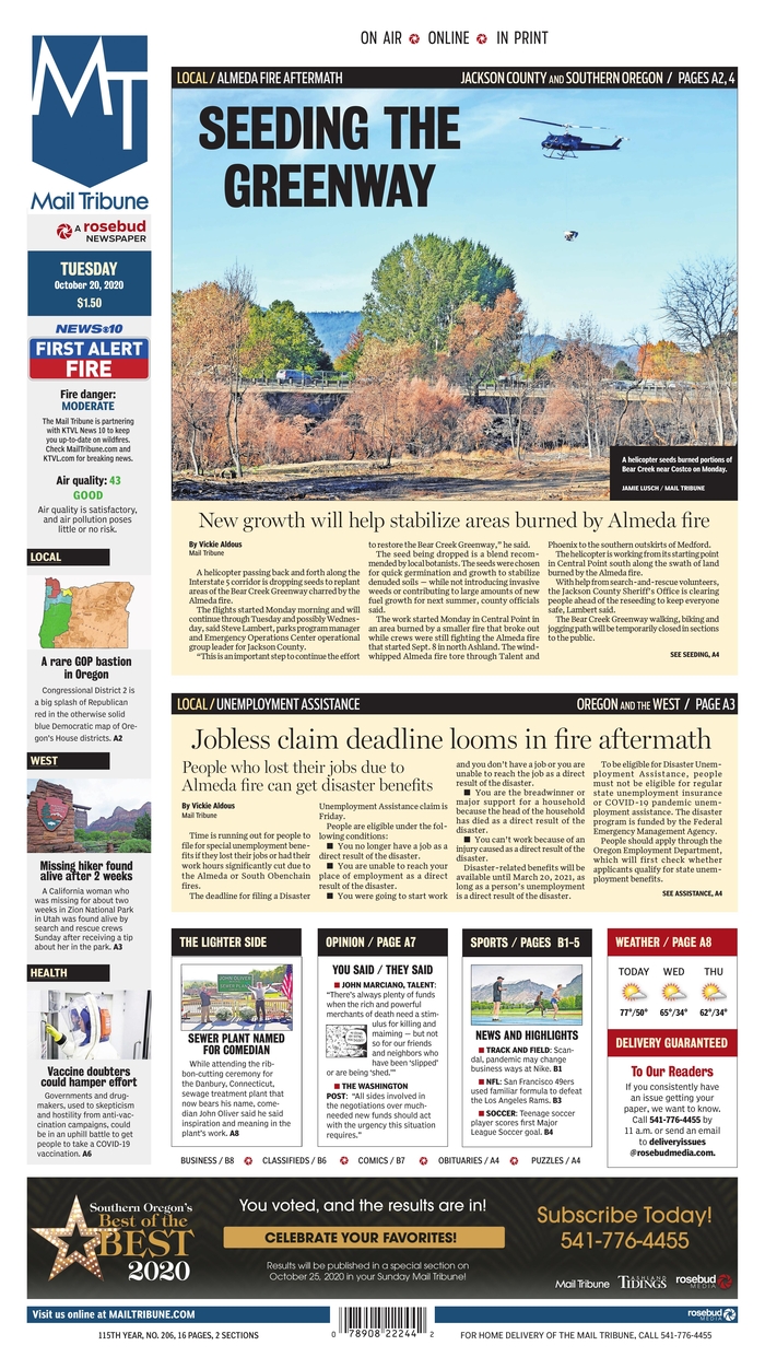 Mail Tribune - Oregon