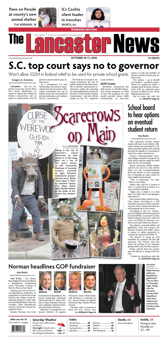 The Lancaster News - Carolina do Sul